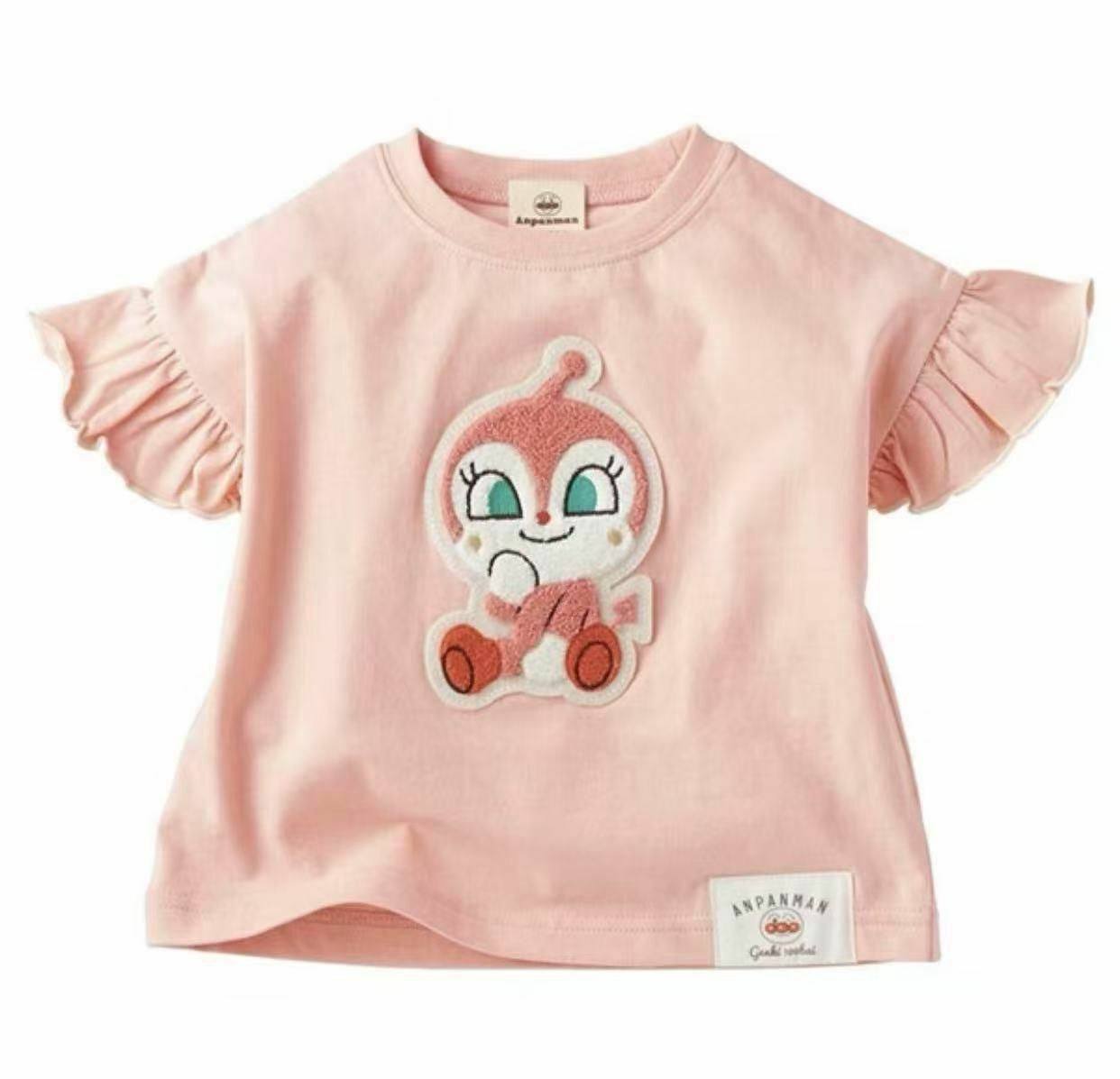 日單 麵包超人卡通貼布短袖