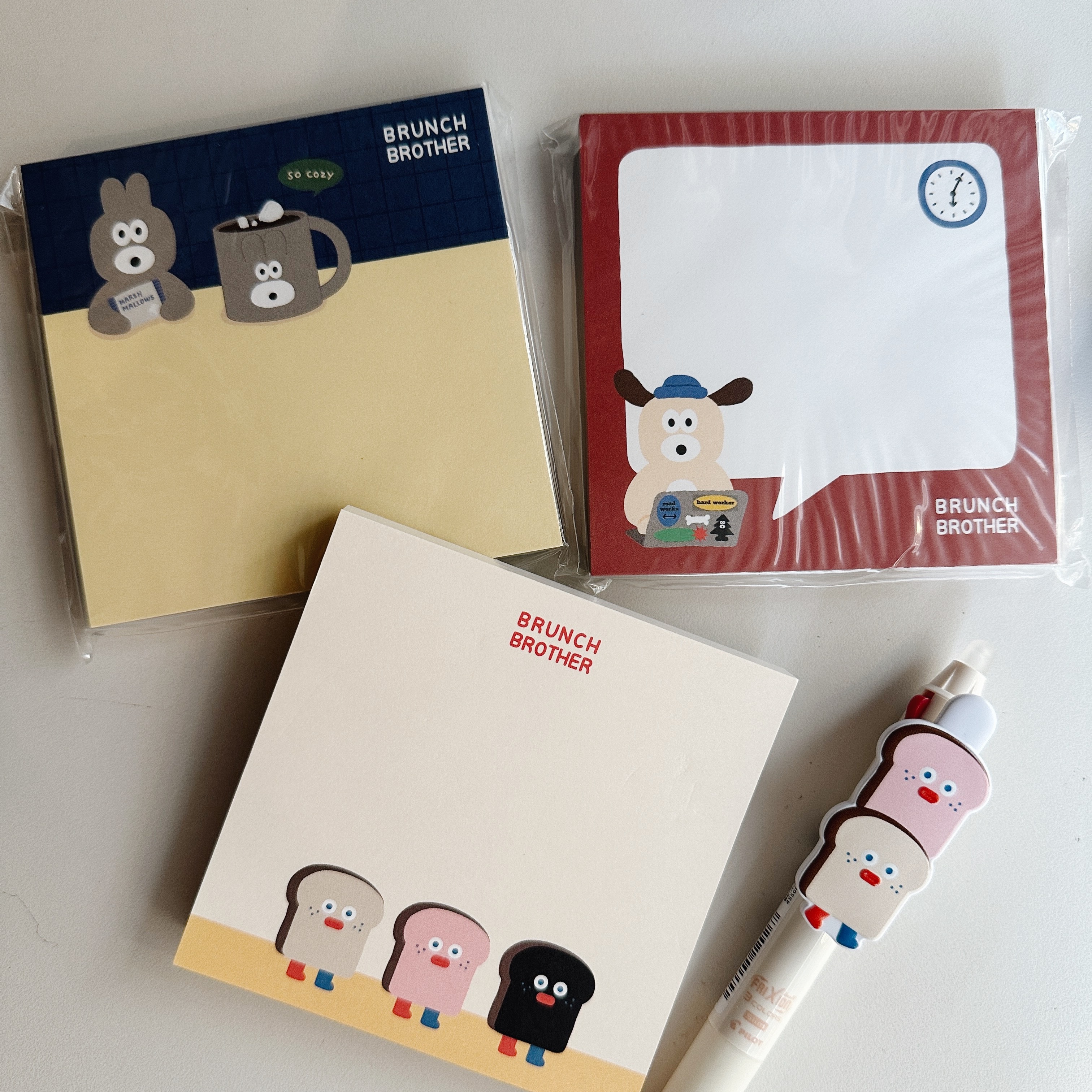 BRUNCH BROTHER 100枚 便條本｜日本 MARK'S