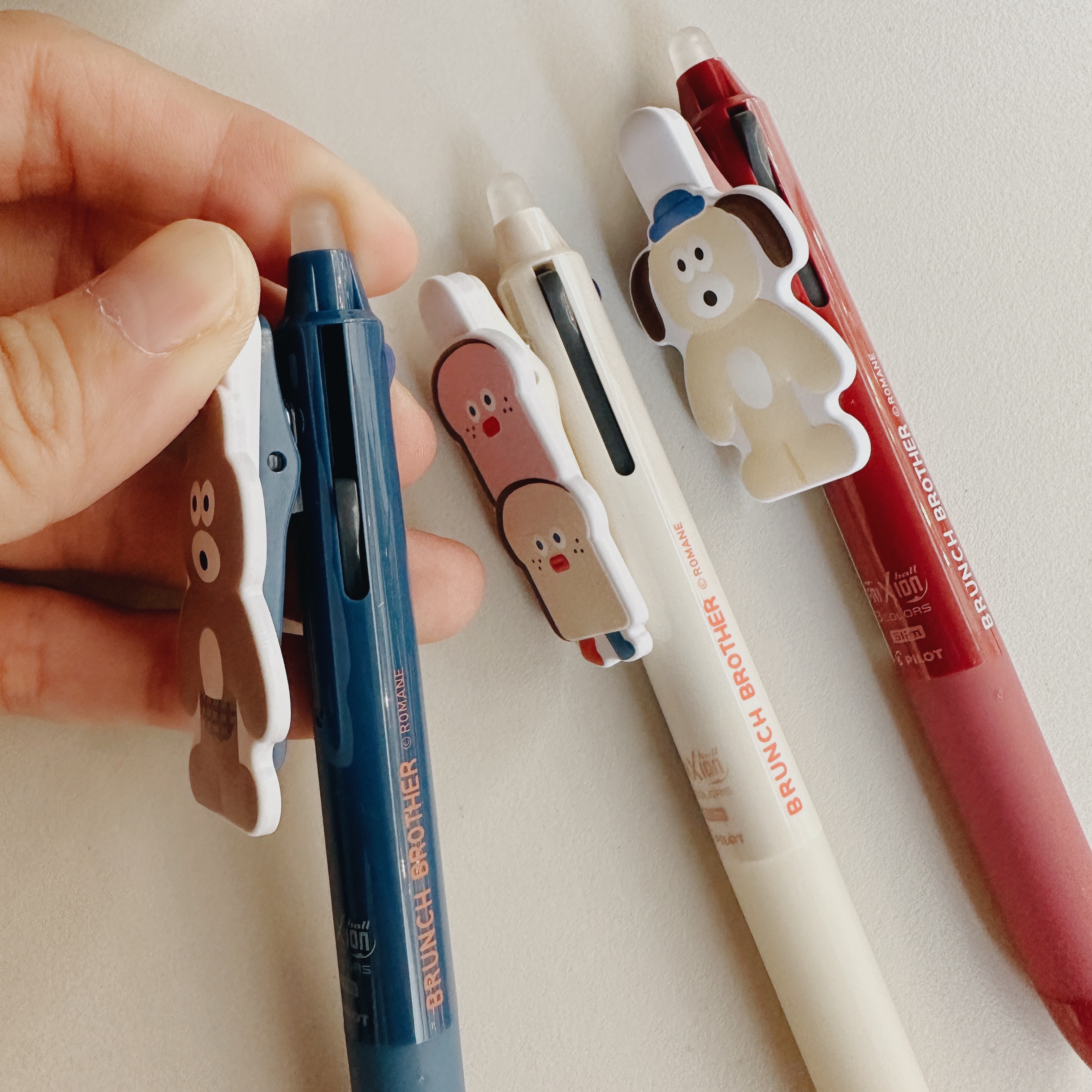 BRUNCH BROTHER 三色魔擦筆｜日本 MARK'S