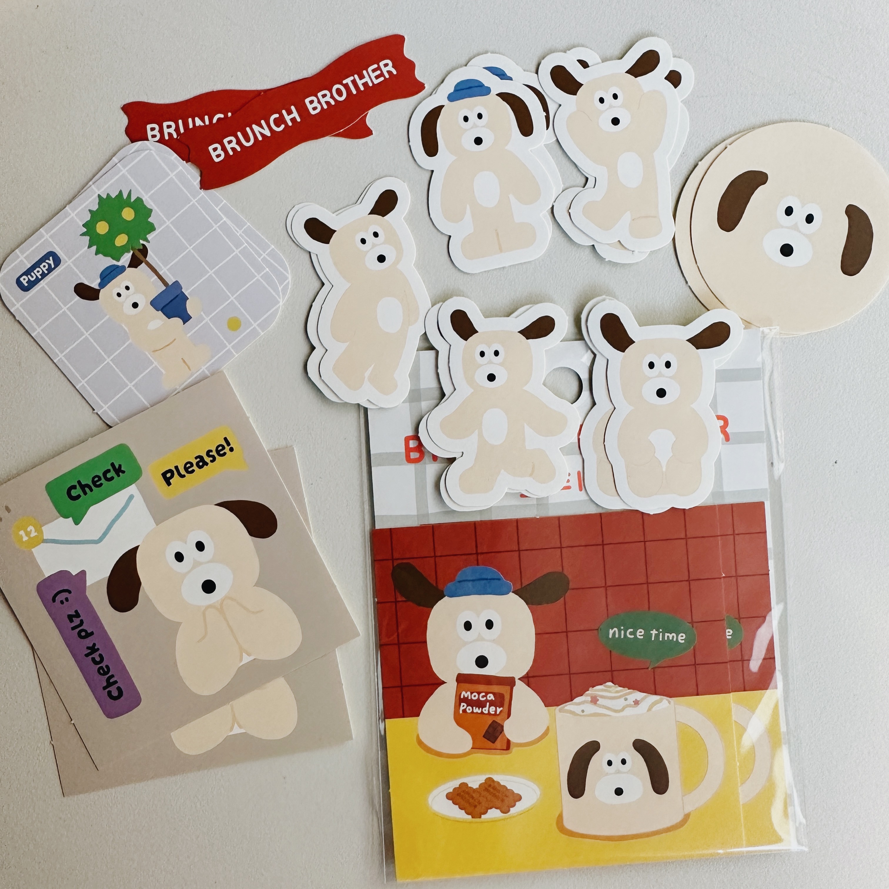 BRUNCH BROTHER 20枚 貼紙包｜日本 MARK'S