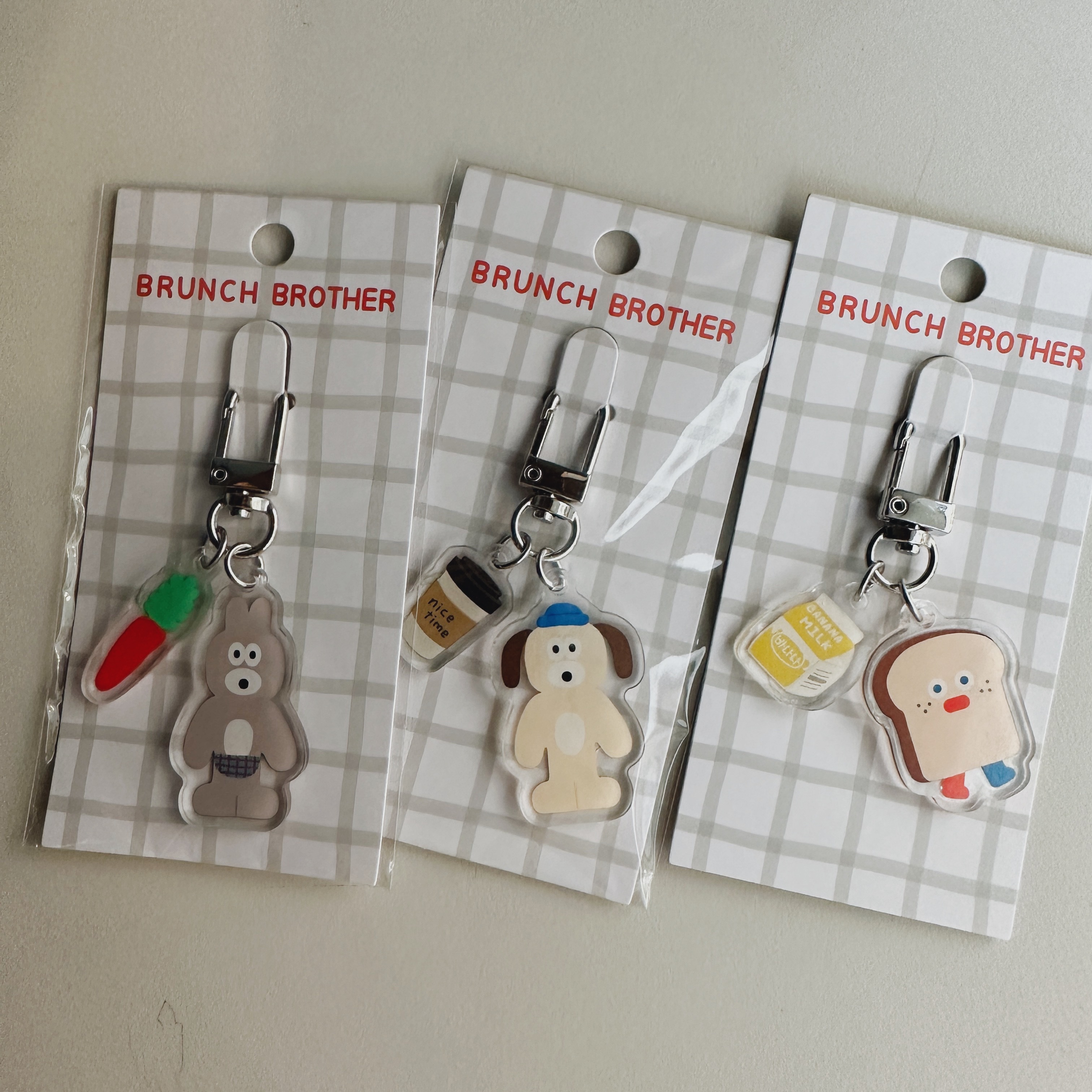 BRUNCH BROTHER 壓克力吊飾｜日本 MARK'S