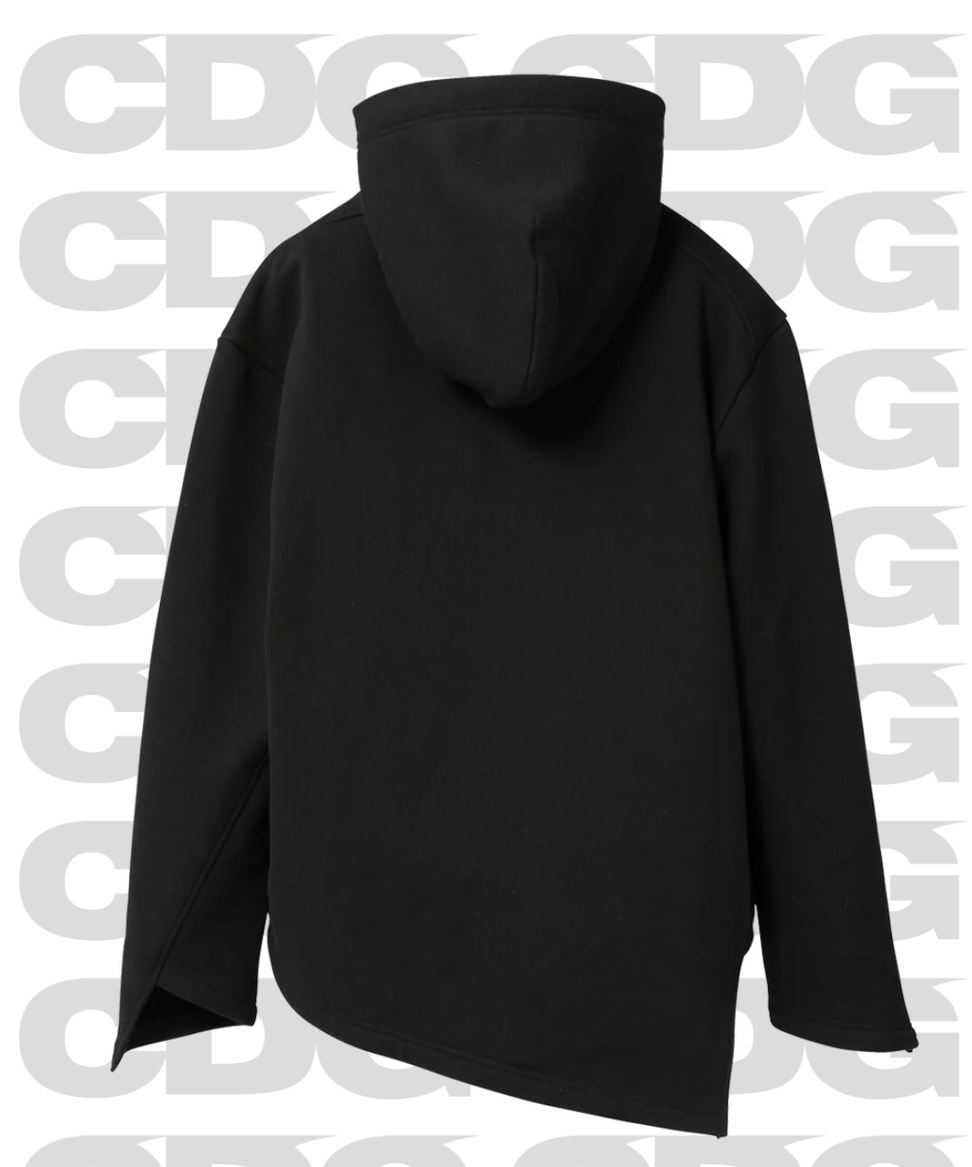 【CDG】BIAS HOODED SWEATSHIRT