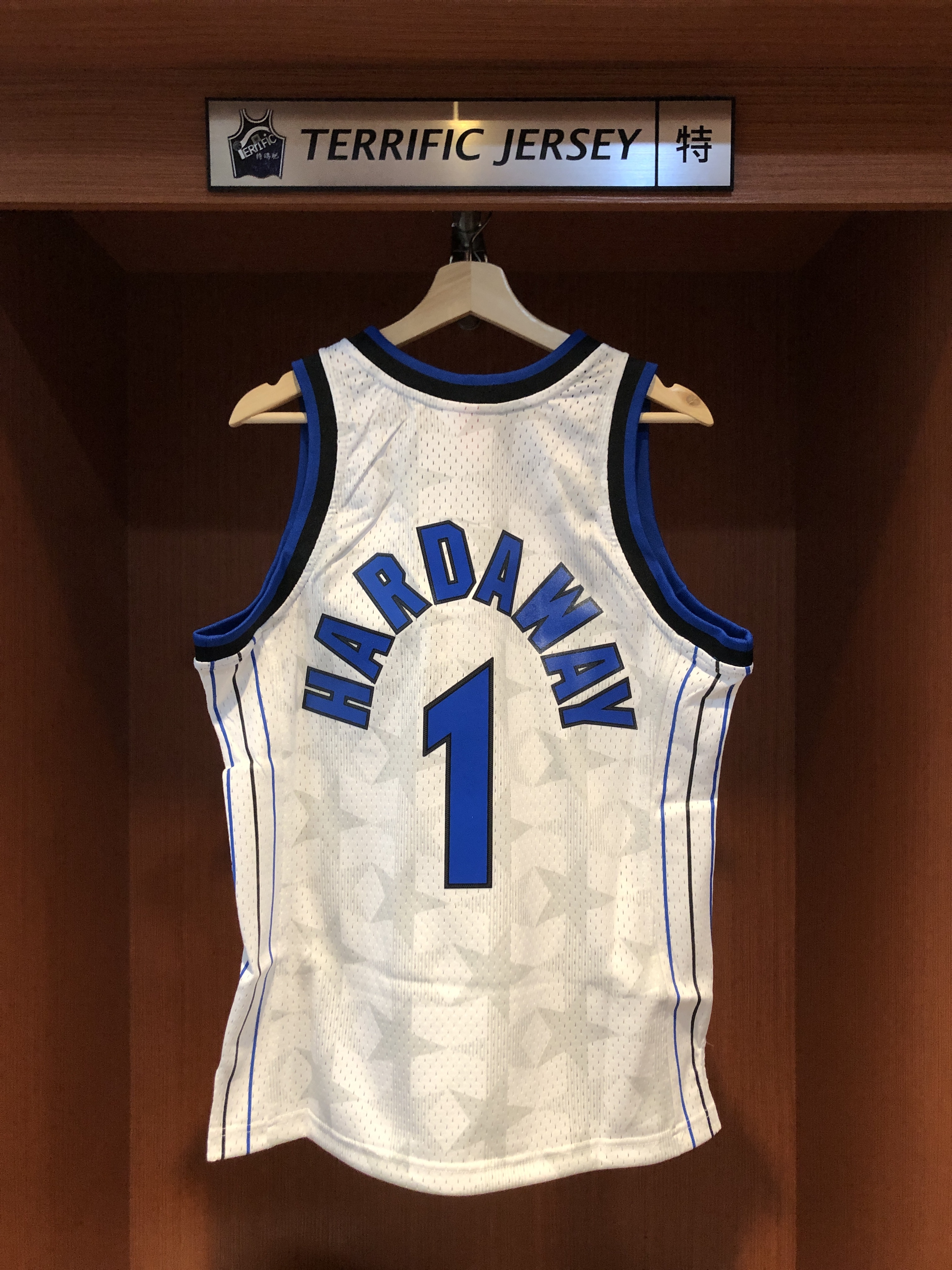NBA球衣 Penny Hardaway 奧蘭多魔術白 暗星 98-99 M&N Swingman G2 球迷版 熱轉印 全新