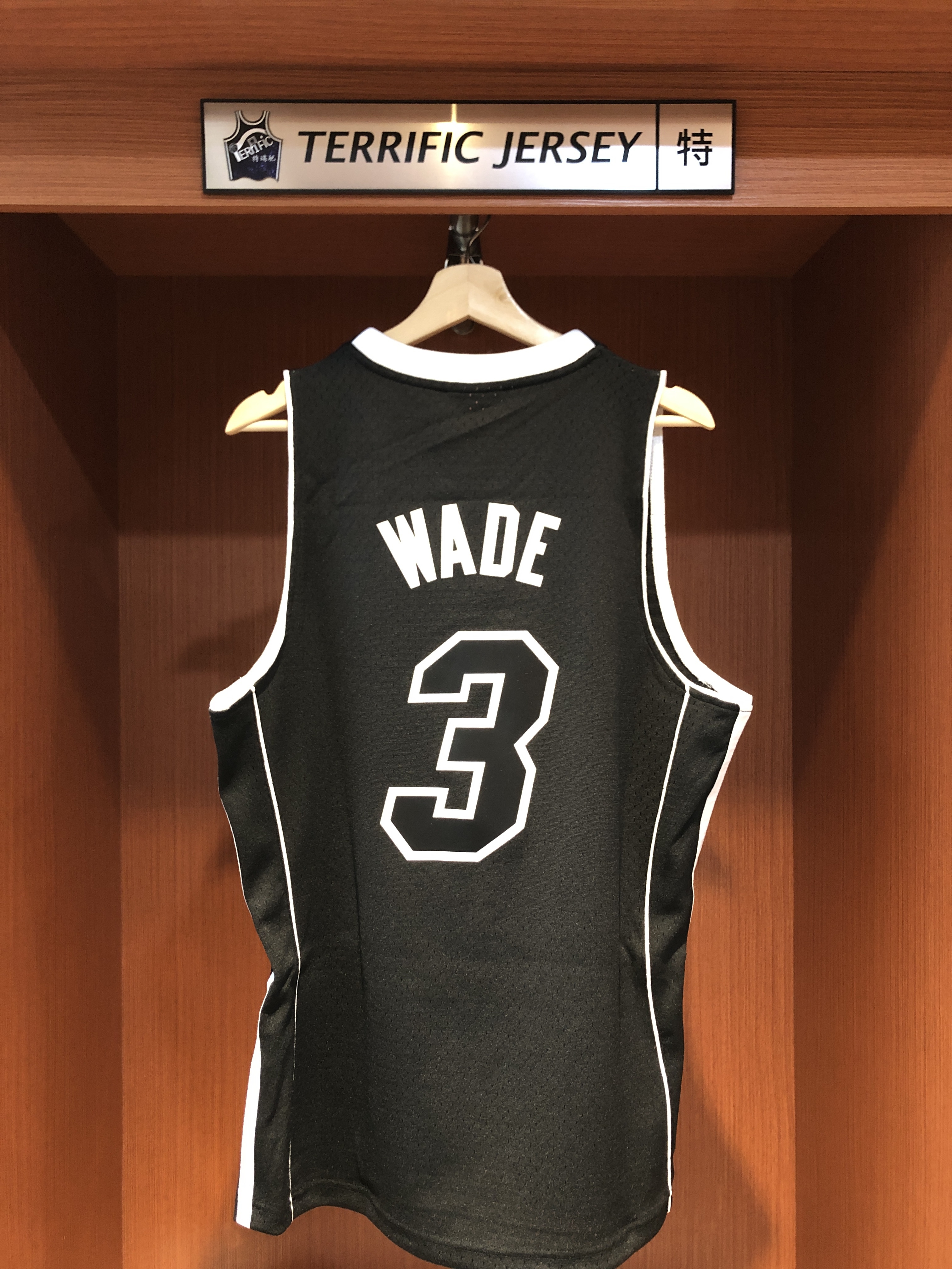 NBA球衣 Dwyane Wade 邁阿密熱火黑熱 11-12 M&N Swingman G2 球迷版 熱轉印 全新