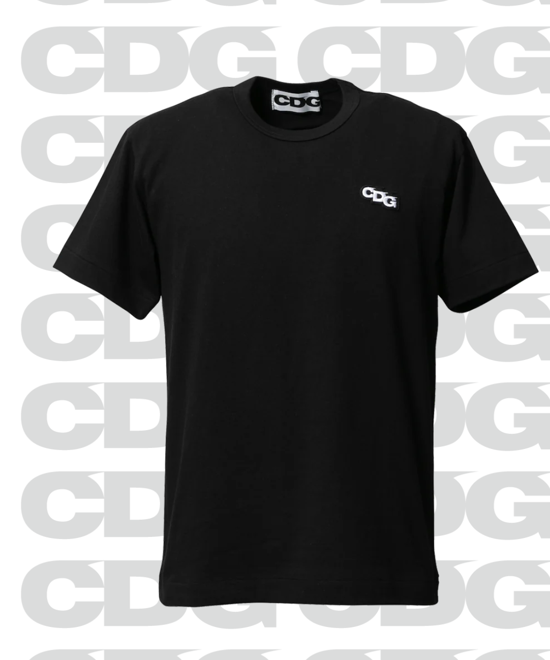 【CDG】胸口刺繡小標 CDG PATCH T-SHIRT