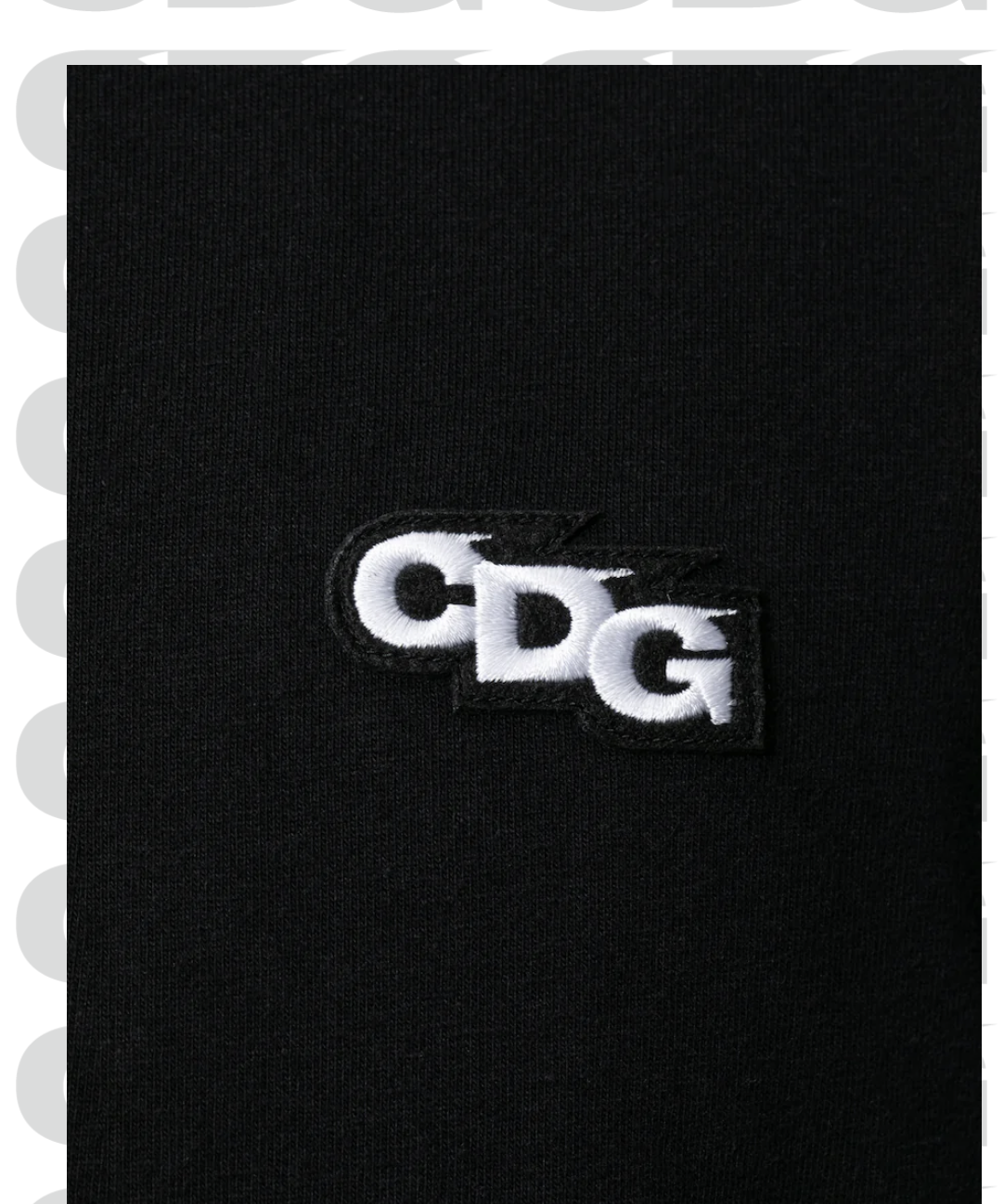 【CDG】胸口刺繡小標 CDG PATCH T-SHIRT