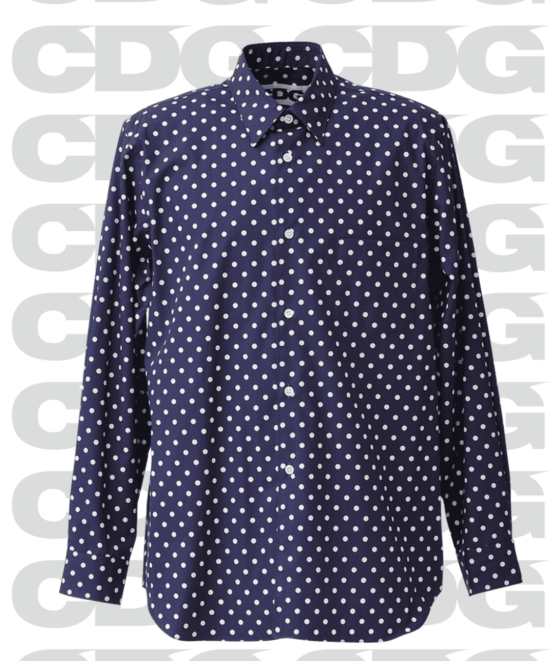 【CDG】POLKA DOT SHIRT