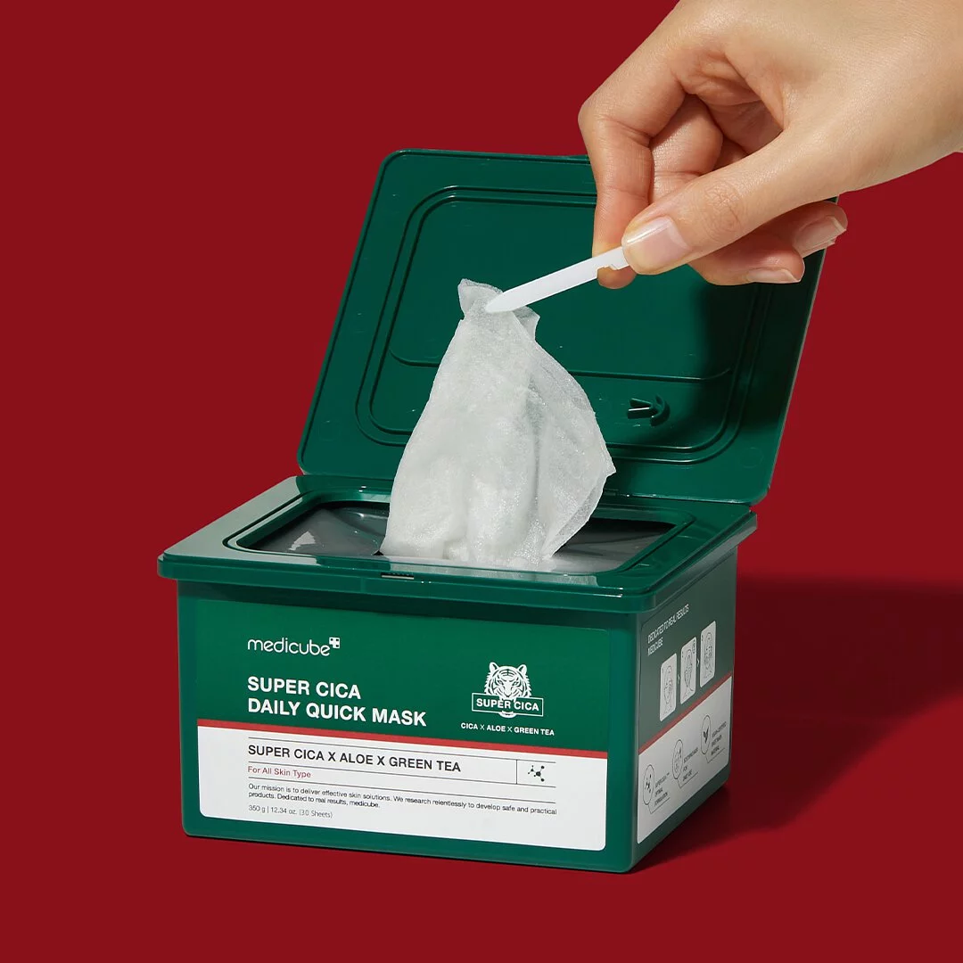 medicube CICA積雪草日常急救面膜 30片