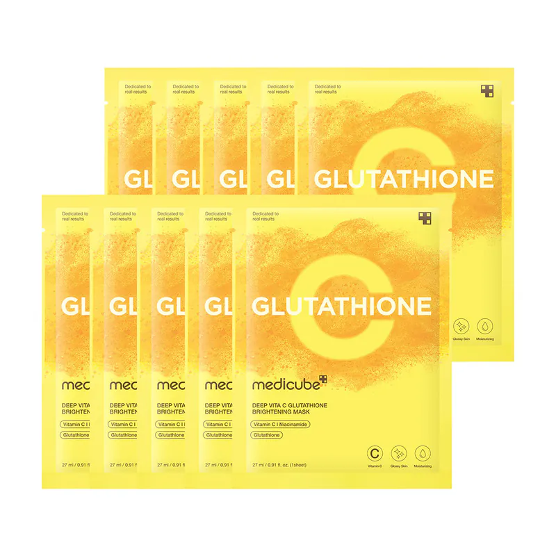 medicube DEEP維C穀胱甘肽亮白面膜