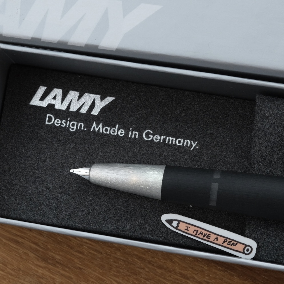 德國 LAMY 2000 玻璃纖維活塞鋼筆14k