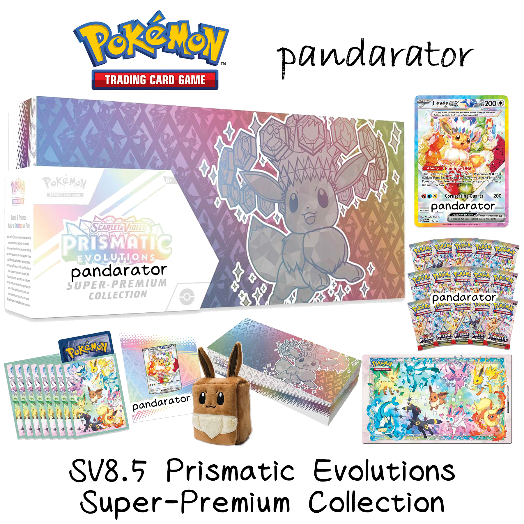 Prismatic Evolutions スーパープレミアムコレクション Pokémon TCG: Scarlet & Violet—Prismatic Evolutions Super