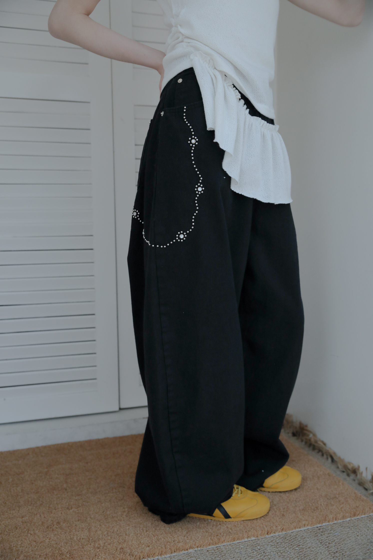 Flower Chain Pants #長褲