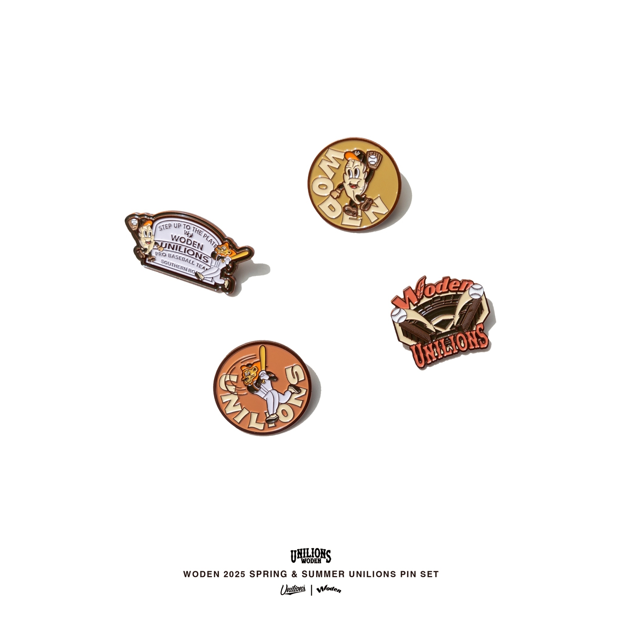 現貨商品 WD 25SS 020 X Unilions PIN Set 請與預購商品分開下單