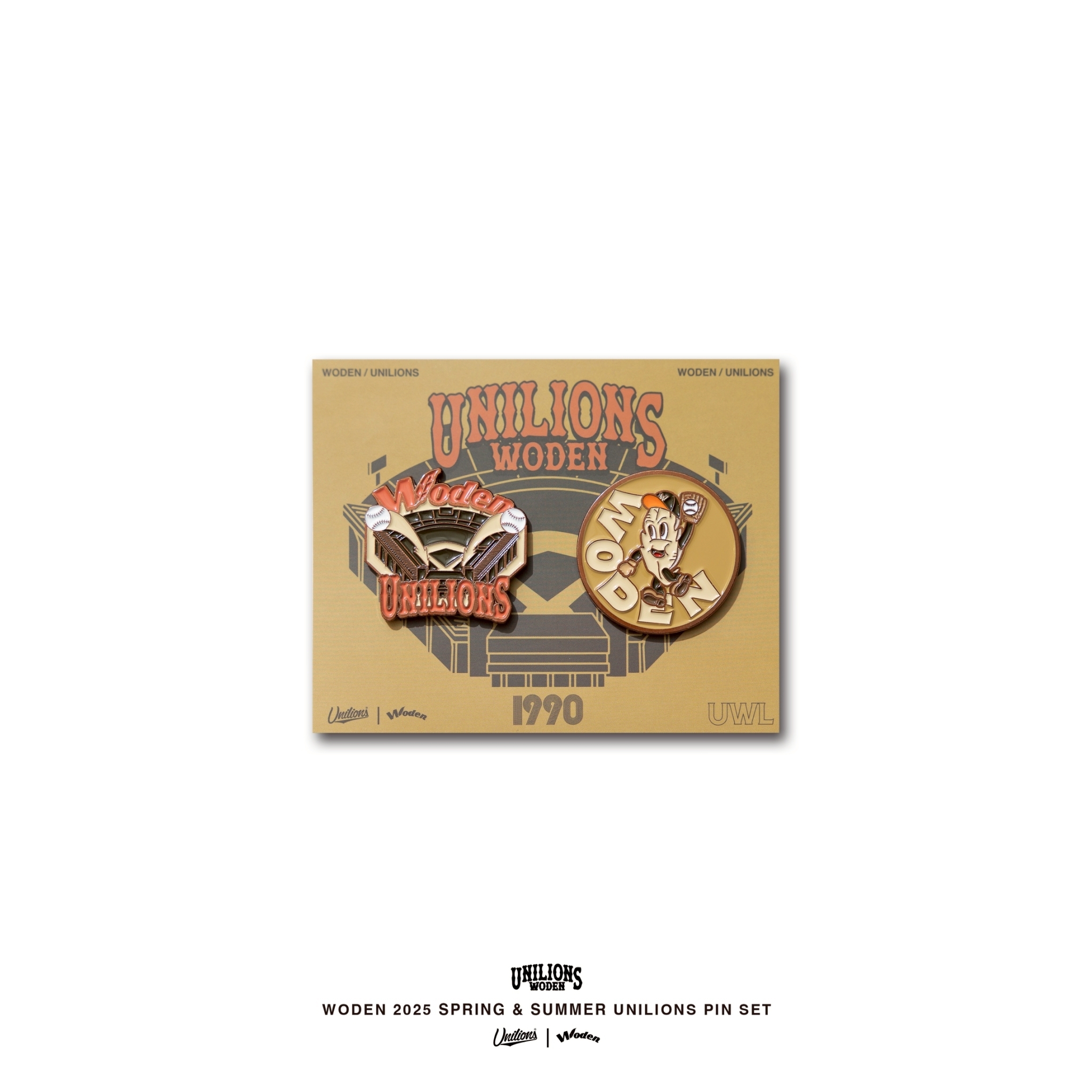 現貨商品 WD 25SS 020 X Unilions PIN Set 請與預購商品分開下單