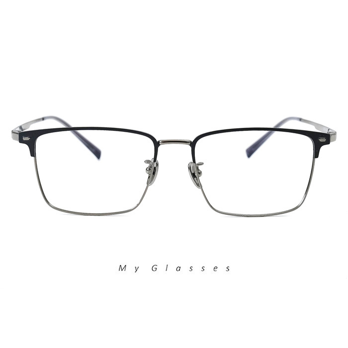 T189鈦經典半框眼鏡