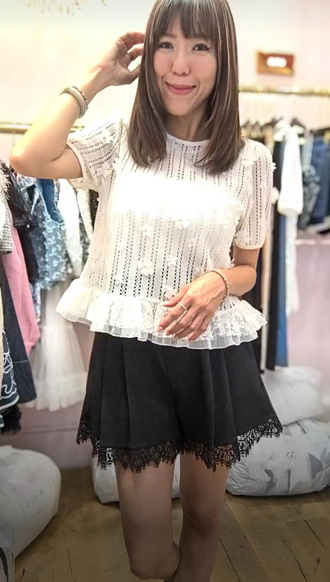 PM_K8007  ▶️鏤空花花上 👉B:100cm L:49cm👈