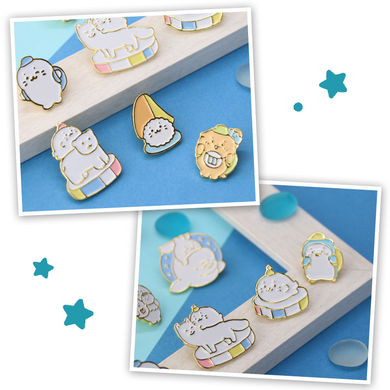 Sirotan 金屬徽章 冰之國冒險 10款隨機