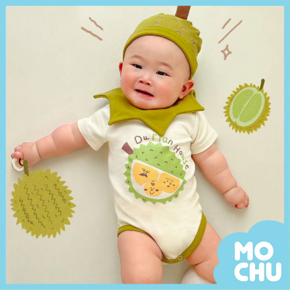 榴槤寶寶短袖包屁衣