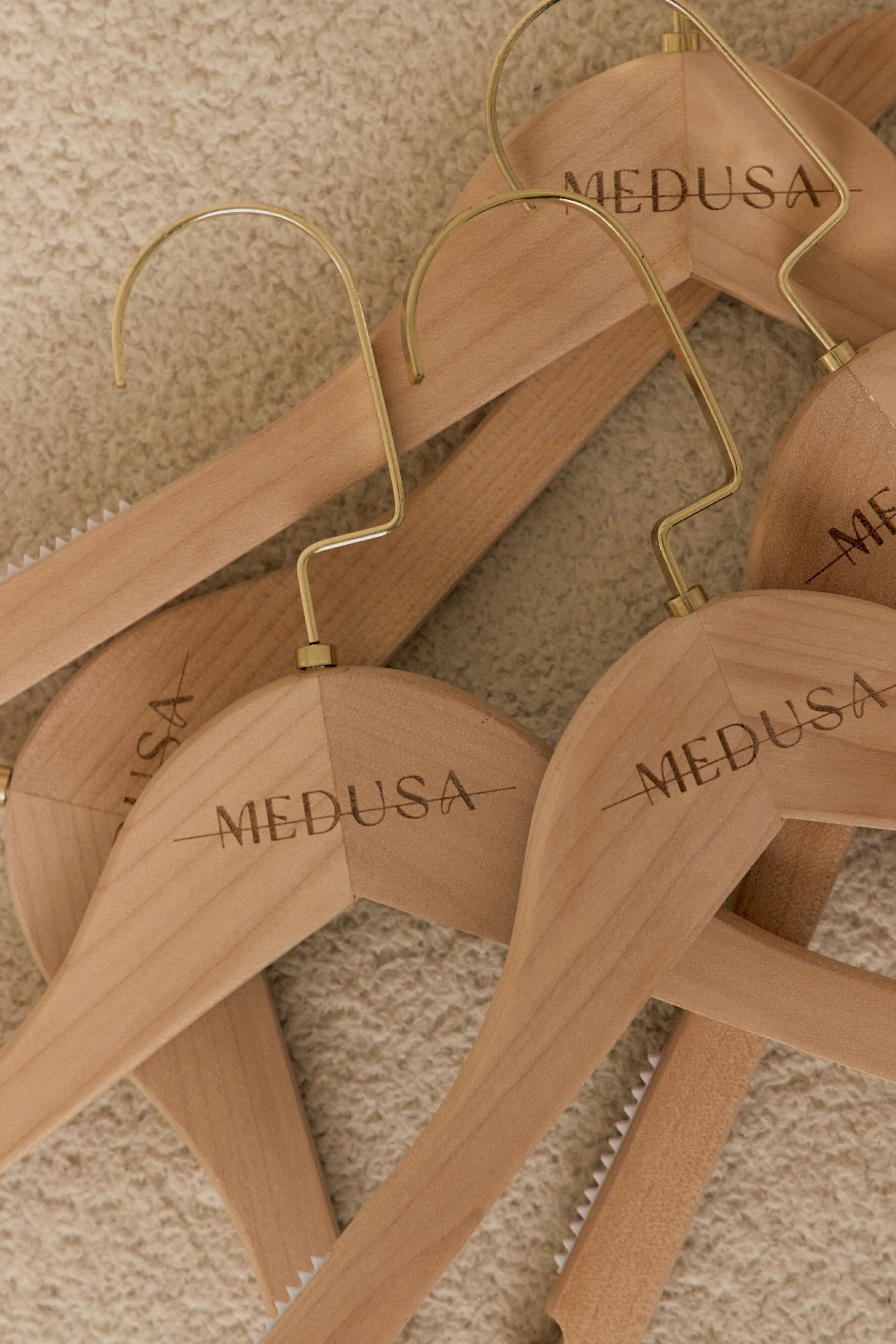 MEDUSA Custom Handmade Laser-Engraved Hangers