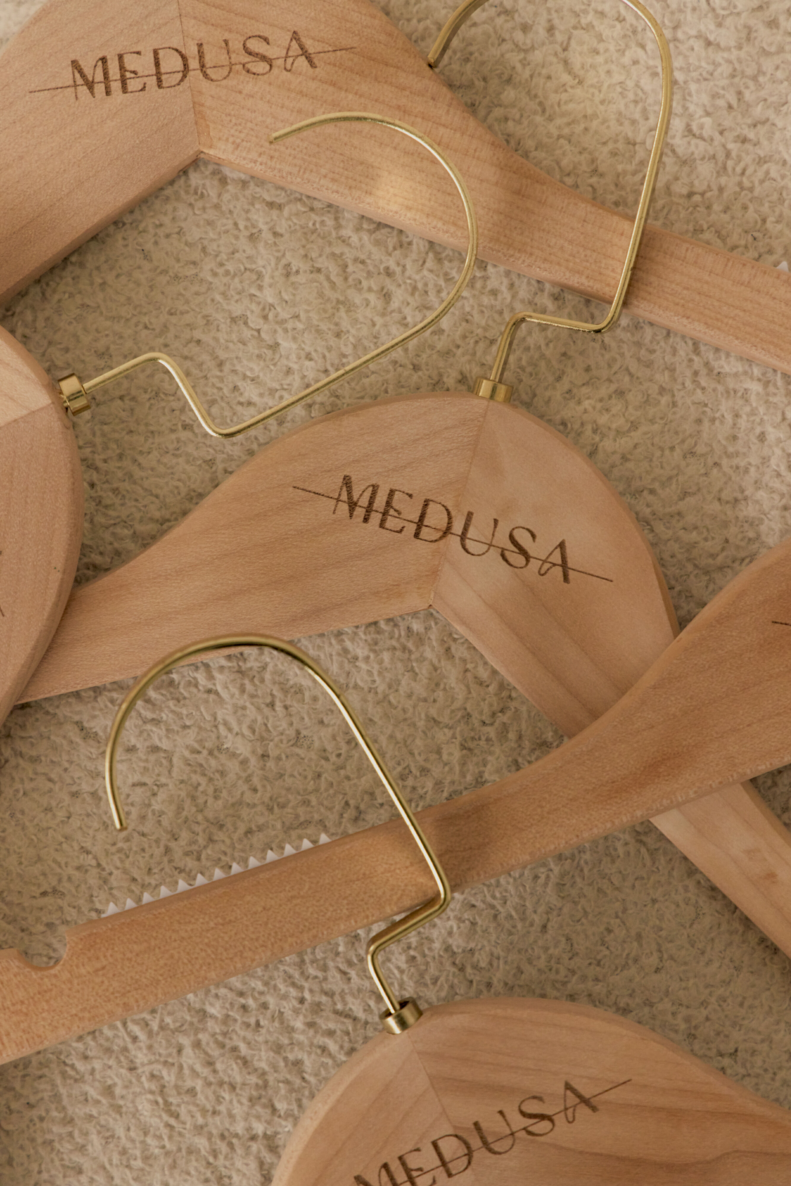 MEDUSA Custom Handmade Laser-Engraved Hangers