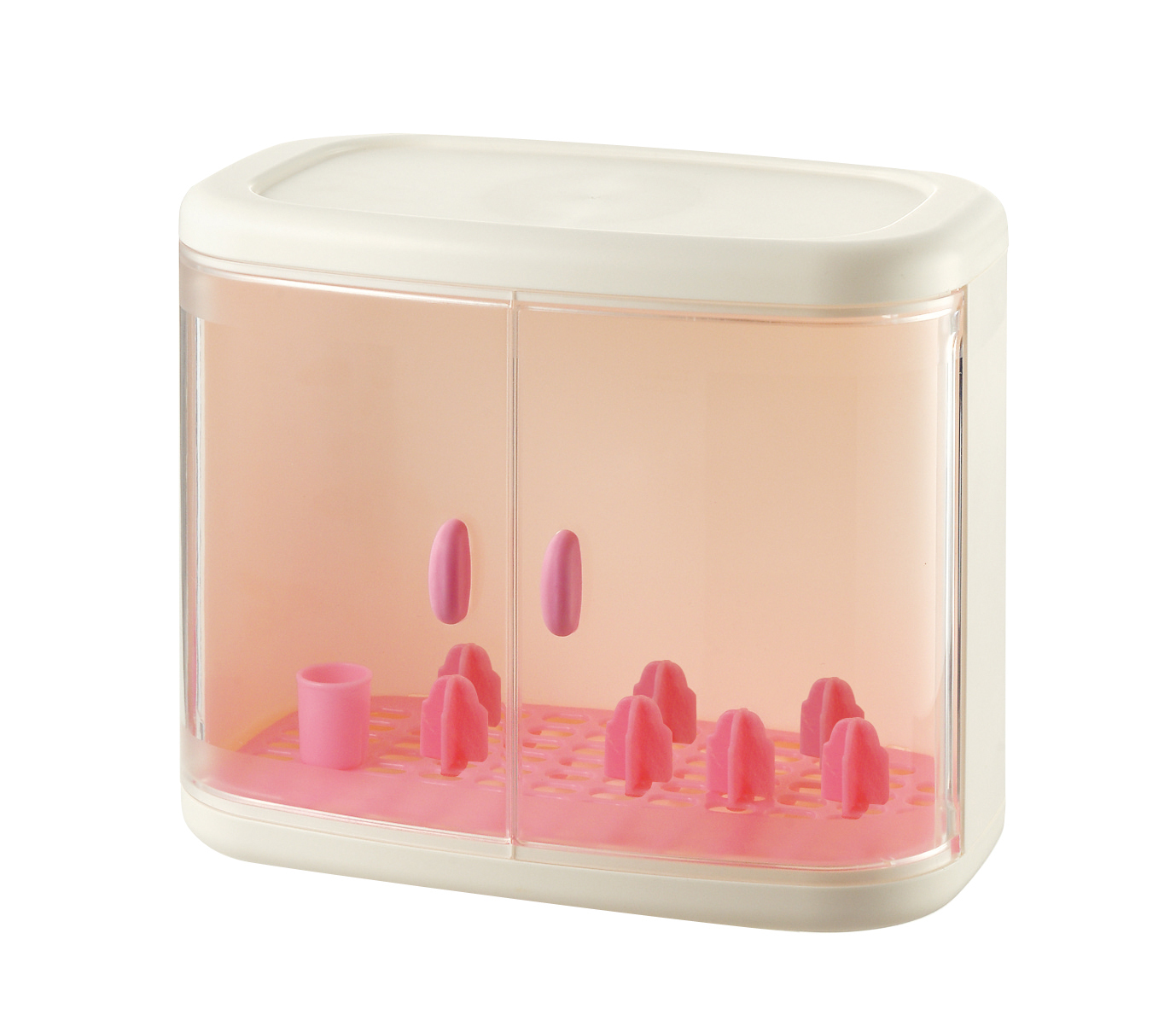 組合式平頂奶瓶收納箱