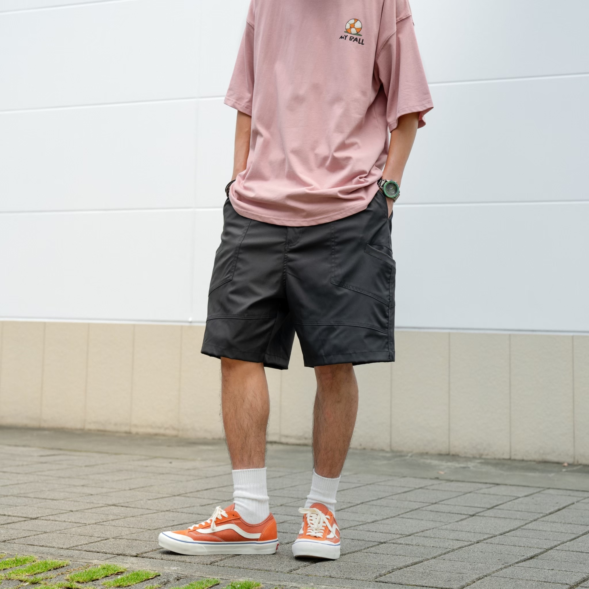 #預購 SBG 立體多剪裁 三防 寬鬆短褲 三色 SB0726