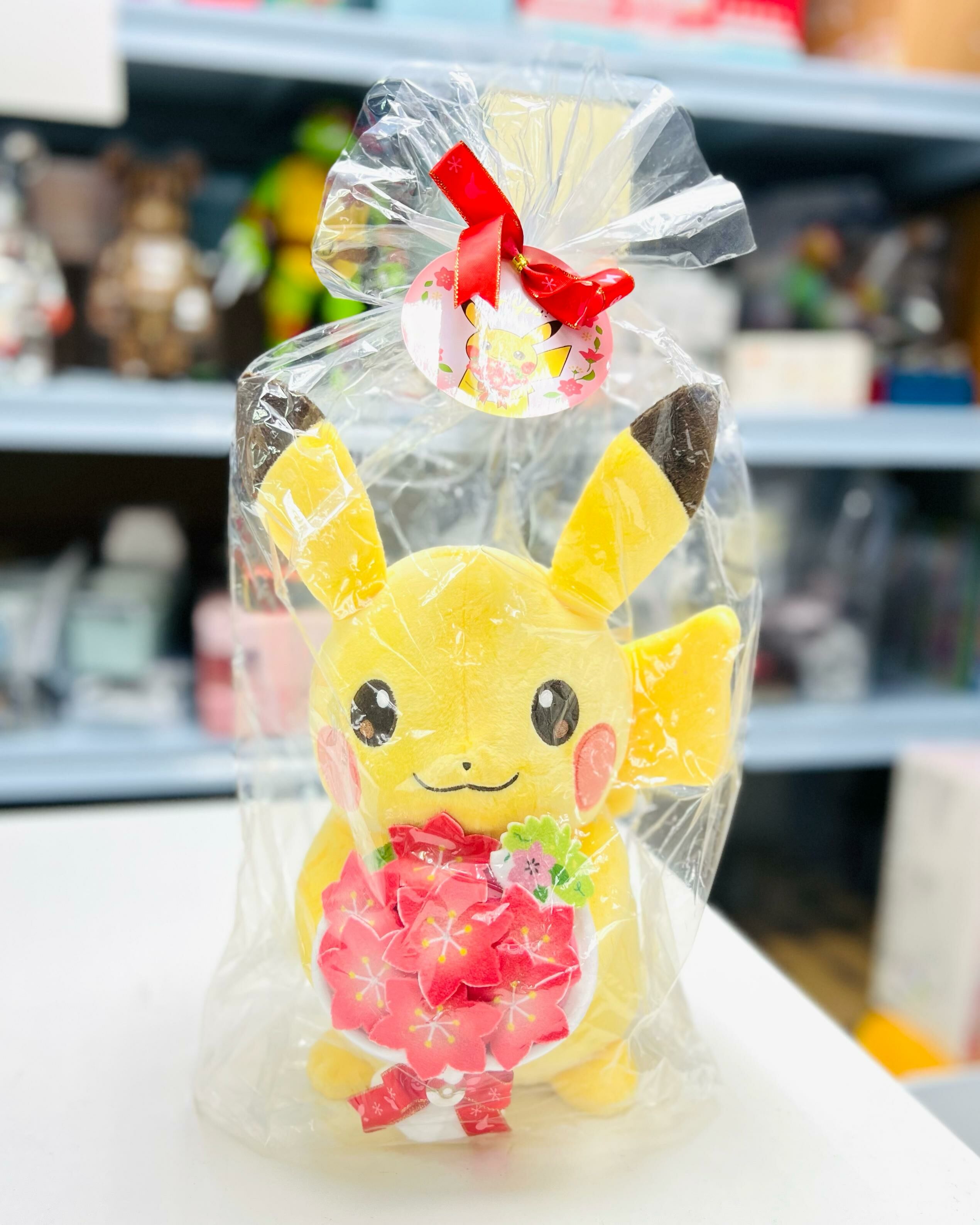 Pokemon For You! Pikachu and Gracidea Bouquet Plush