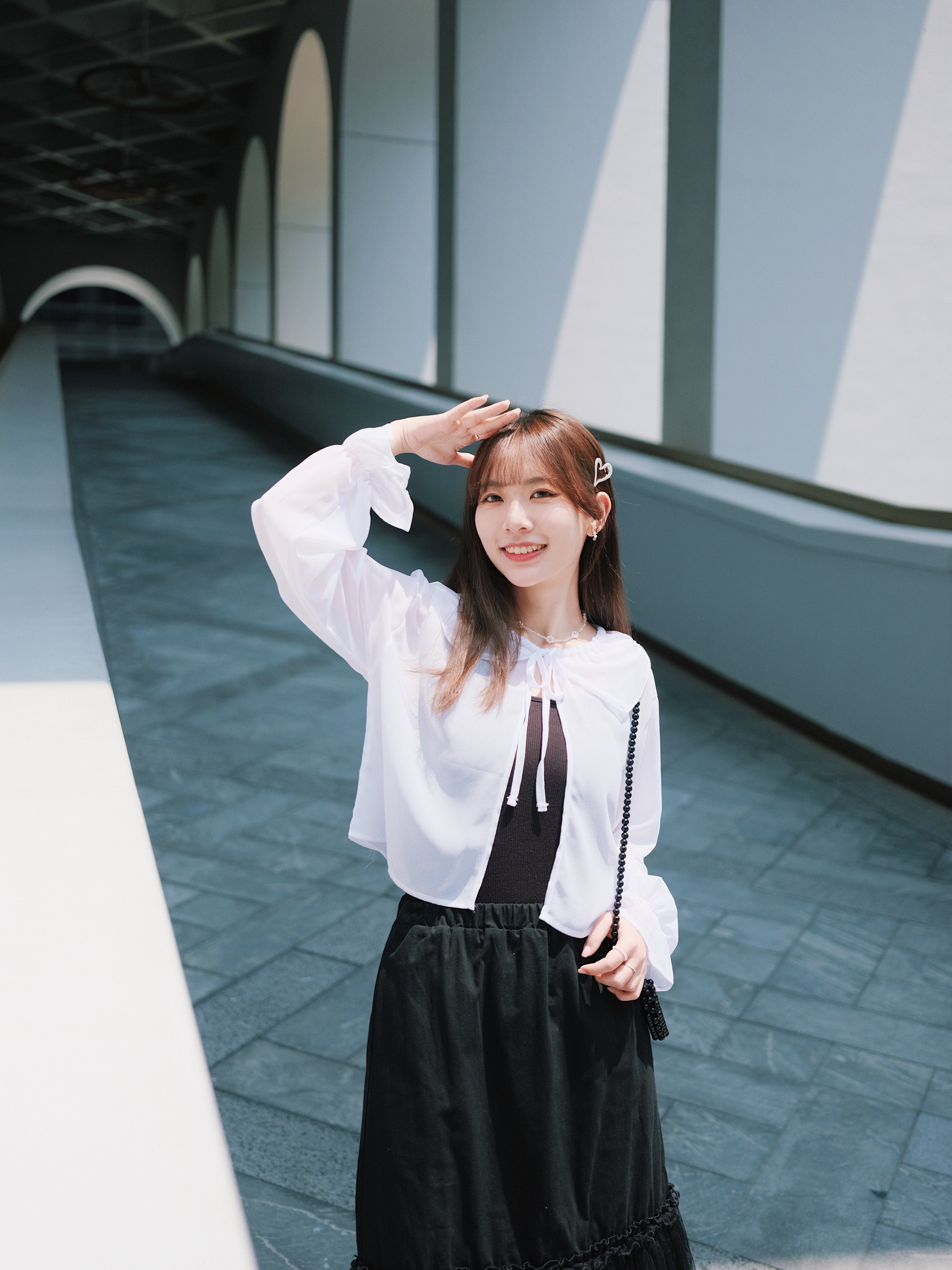 兩色 / 輕薄雪紡翻領外套 / Chiffon Lapel Jacket