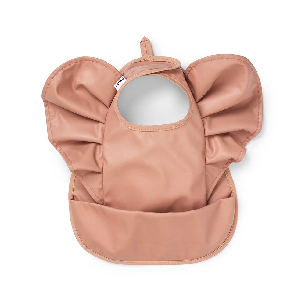 Elodie Details 防水口袋圍兜-陶紅玫瑰(Soft Terracotta)