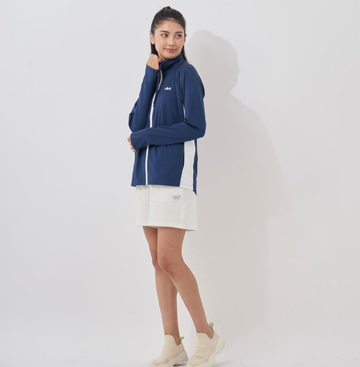 【預購】J0408901 FILA 女款防晒衣 蓝色