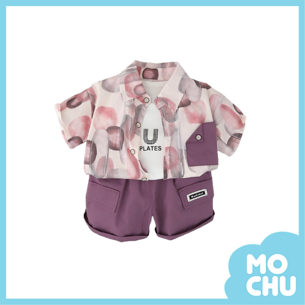 渲染泡泡三件式套裝(二色)