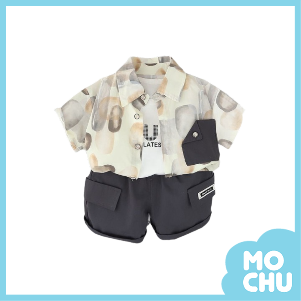 渲染泡泡三件式套裝(二色)