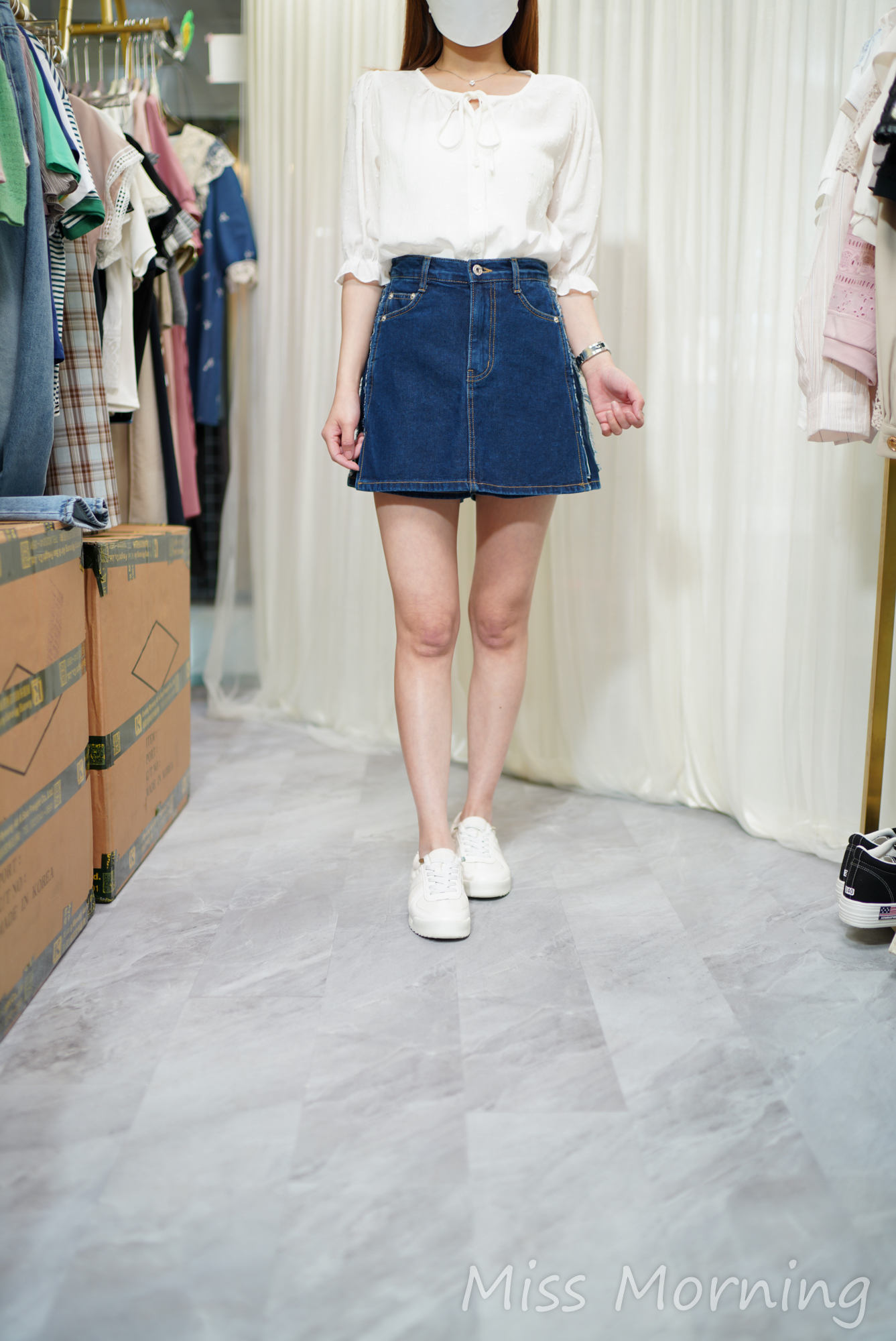 小小雪花粒點上衣(14515)