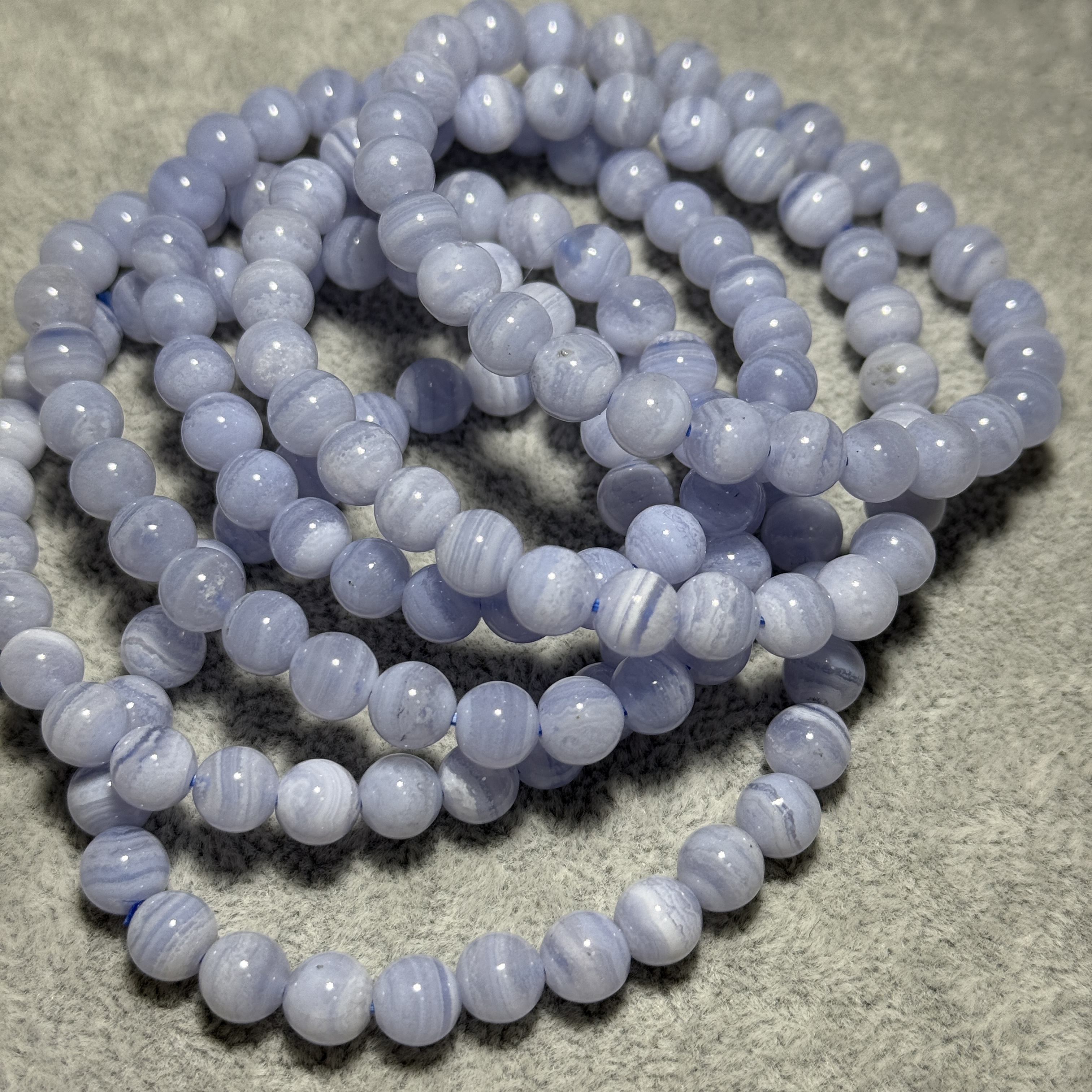 藍紋瑪瑙 6.7-7+mm BP1516