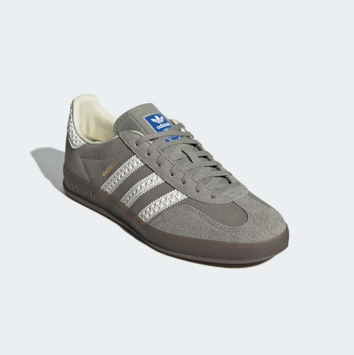 Adidas GAZELLE INDOOR 運動休閒鞋 灰色 官方照