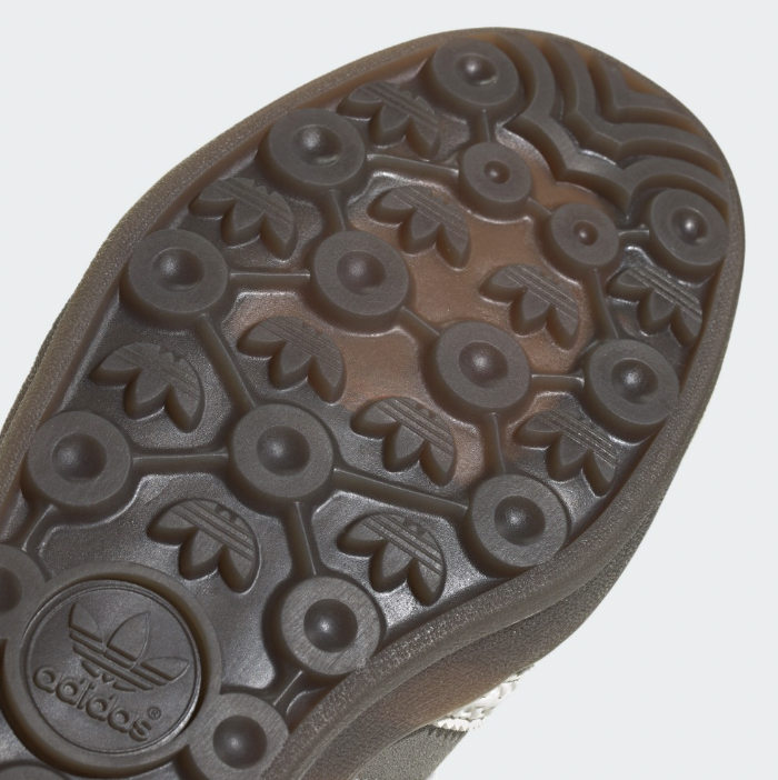 Adidas GAZELLE INDOOR 運動休閒鞋 灰色 (IF1807) 鞋底細節官方照