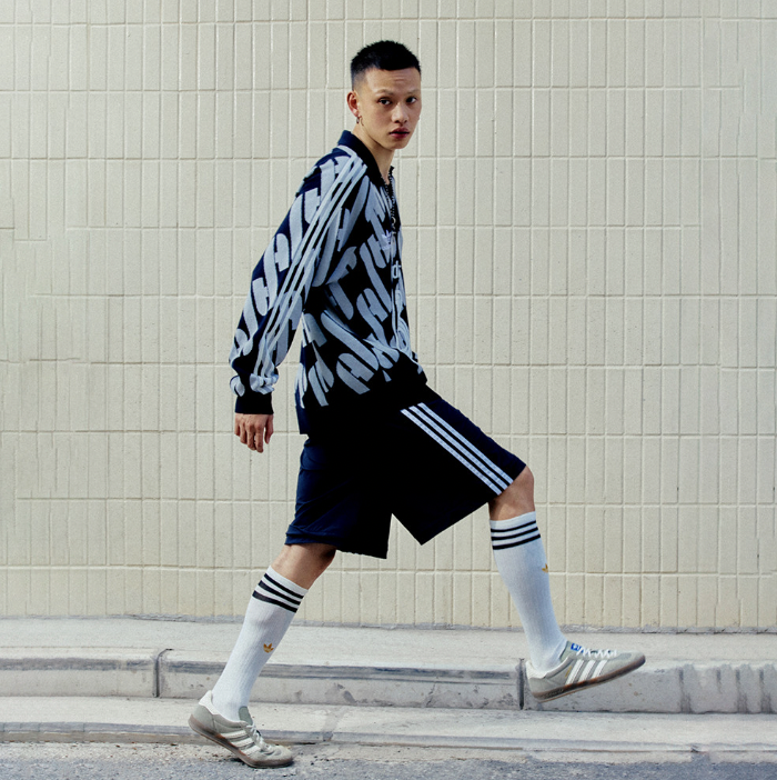 Adidas GAZELLE INDOOR 運動休閒鞋 灰色 (IF1807) 穿搭官方照