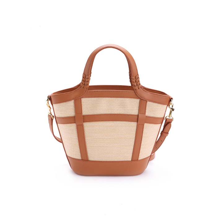 RAFFIA Bucket Bag