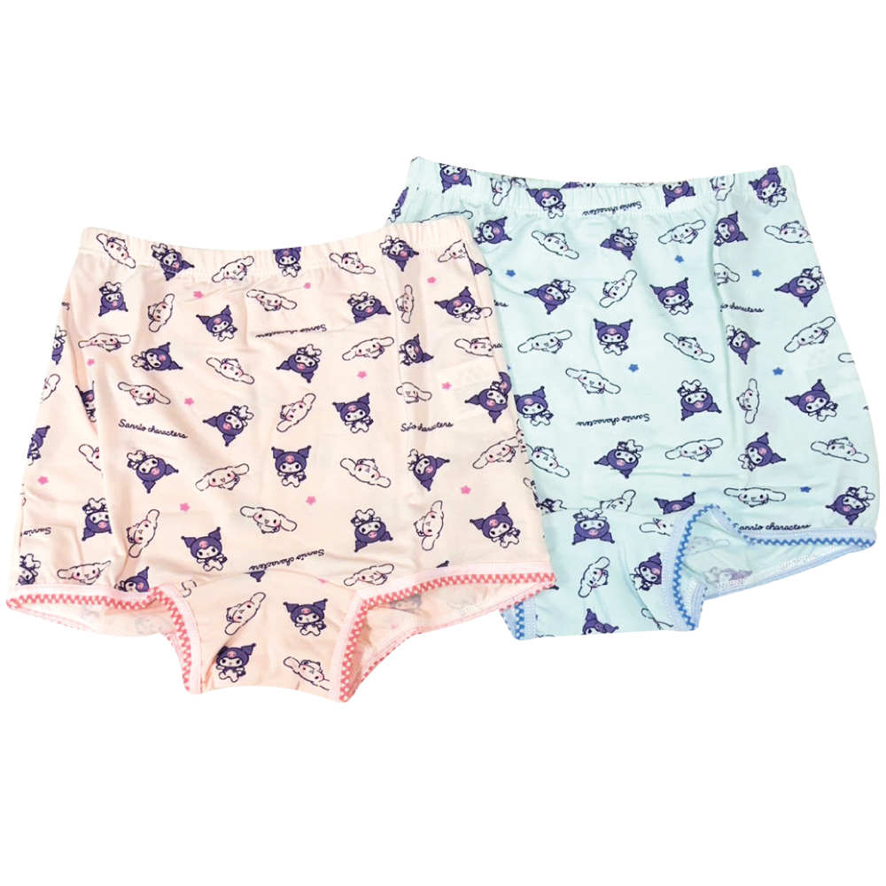 024酷洛米竹紗棉女童四角內褲2入組