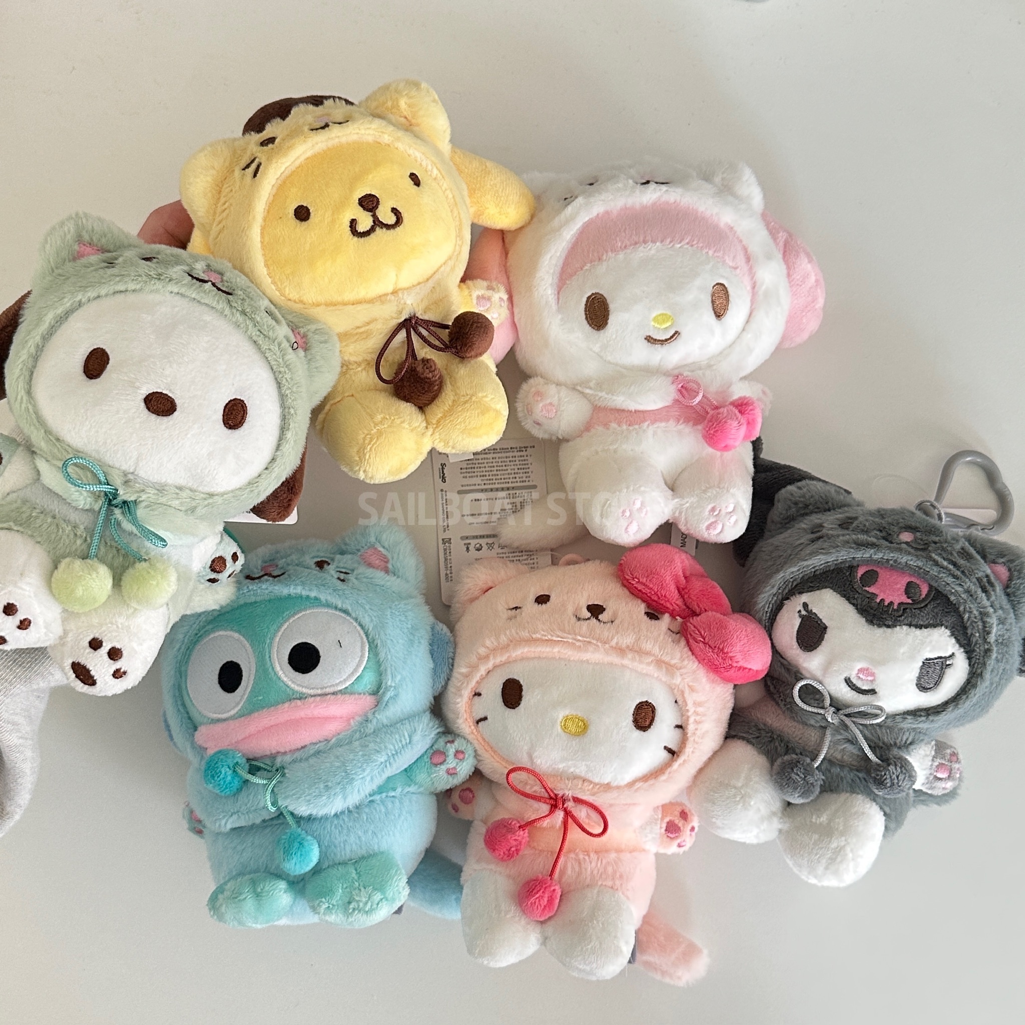 #現貨 三麗鷗 大款 彩色斗篷 吊飾鑰匙圈