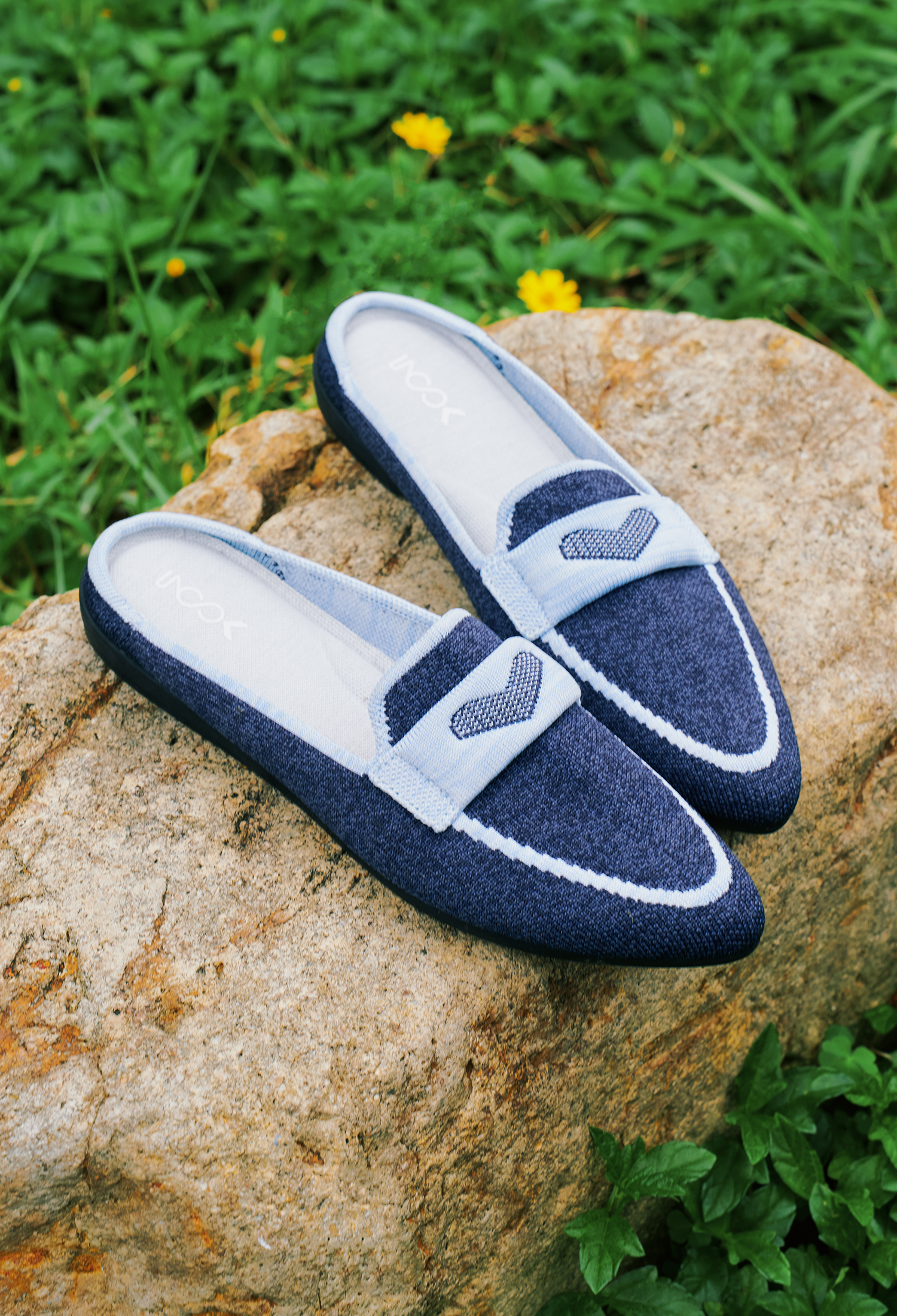 經典穆勒拖鞋 丹寧藍