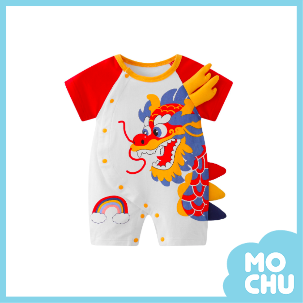 大紅龍短袖連身衣