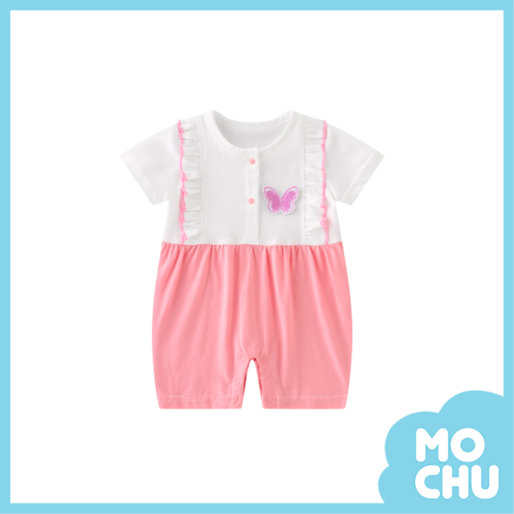 蝴蝶公主短袖連身衣(二色)