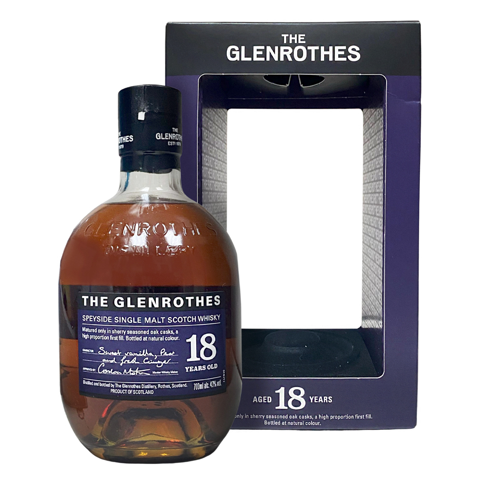Glenrothes 18 Years Old 43% (舊裝)