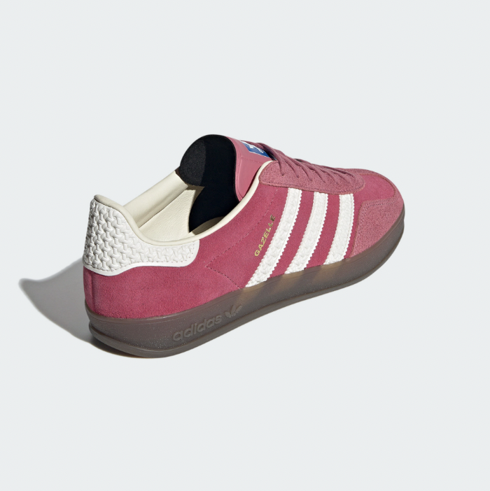 Adidas GAZELLE INDOOR 運動休閒鞋 粉色 官方照