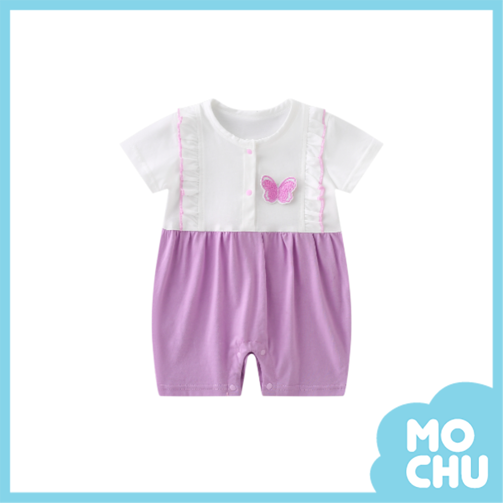 蝴蝶公主短袖連身衣(二色)