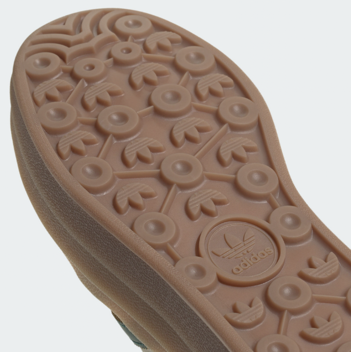 Adidas GAZELLE BOLD 運動休閒鞋 綠色 (ID7056) 鞋底細節官方照