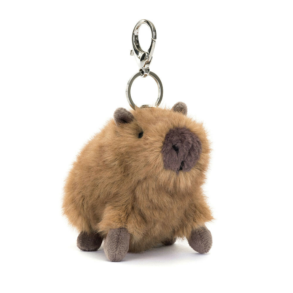 Jellycat Clyde Capybara Bag Charm 水豚君吊飾/鑰匙圈