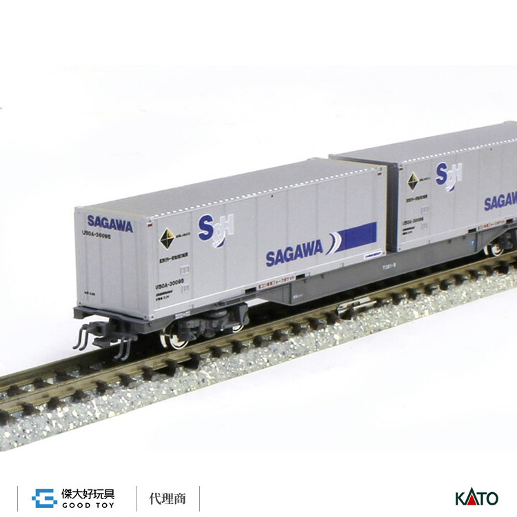 KATO 10-1723 特急貨櫃電車 M250系 Super Rail Cargo (搭載U50A貨櫃) 增結B (8輛)