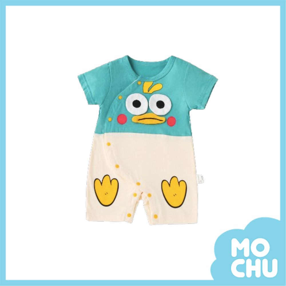 大腳鴨短袖連身衣